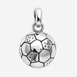 Pendentif Ballon de Foot Argent