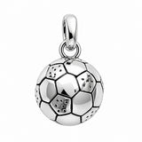 Pendentif Ballon de Foot Argent