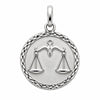 Pendentif Cassia - Médaille Signe Astrologique Argent