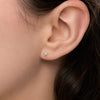 Boucles d'Oreilles Toly - Tortue Argent Femme