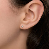 Boucles d'Oreilles Toly - Tortue Argent Femme