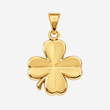 Pendentif Malika - Trèfle 4 Feuilles Plaqué Or