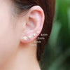 Clous d'Oreilles Rudy - Swarovski Plaqué Or