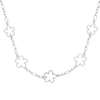 Collier Floe - Fleurs Acier Inoxydable Argenté