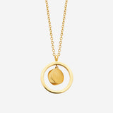 Collier Melya - Cercle et Rond Acier Inoxydable