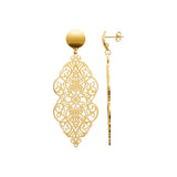 Boucle d'Oreille Souhi - Arabesque Acier Inoxydable