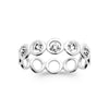Bague Mayene - Cercles Argent et Zirconium