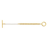 Bracelet Zina - Acier Inoxydable Perle Blanche