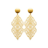Boucle d'Oreille Souhi - Arabesque Acier Inoxydable