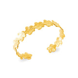 Bracelet Pivi - Jonc Fleur Acier Inoxydable