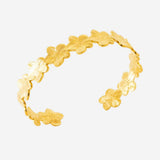 Bracelet Pivi - Jonc Fleur Acier Inoxydable