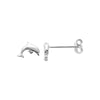 Boucles d'Oreilles Aphné - Dauphin Argent Femme