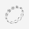 Bague Mayene - Cercles Argent et Zirconium