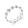 Bague Mayene - Cercles Argent et Zirconium