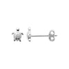 Boucles d'Oreilles Toly - Tortue Argent Femme