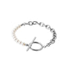 Bracelet Waly - Perles Acier Inoxydable Argent