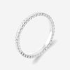 Bague Sole - Argent Texturé Triangulaire