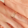 Bague Gadah - Chaîne Plaqué Or
