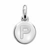 Pendentif Rond Initiale au choix Argent 925