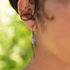 Boucles d'oreilles Rachel - Epingle à Nourrice Argent