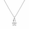 Pendentif Silhouette Garçon Argent