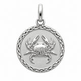 Pendentif Cassia - Médaille Signe Astrologique Argent