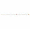 Bracelet Kass - Perles Colorées Acier Doré