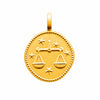 Pendentif Assa - Signe Astrologique Plaqué Or