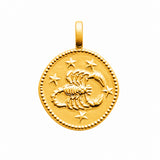 Pendentif Assa - Signe Astrologique Plaqué Or