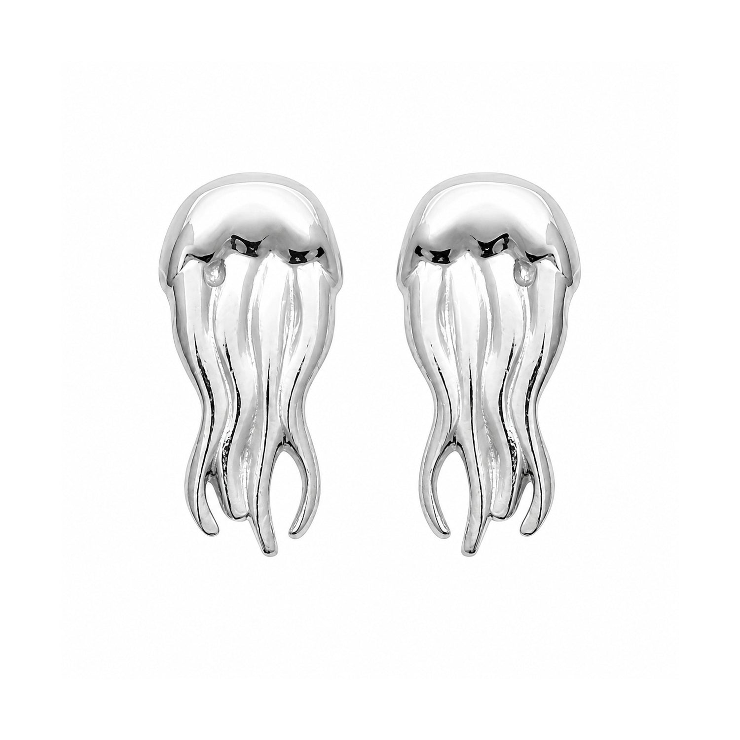Boucles d'Oreilles Any - Méduse Argent Femme