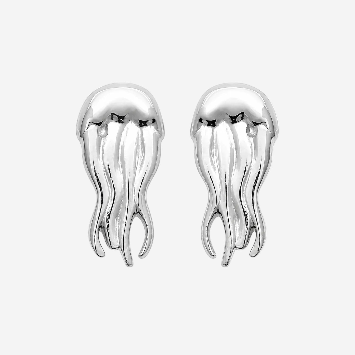 Boucles d'Oreilles Any - Méduse Argent Femme