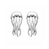 Boucles d'Oreilles Any - Méduse Argent Femme