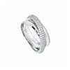Bague Femme Entrelacée Argent Massif