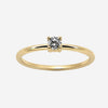 Bague Naelys - Fine Solitaire Plaqué Or
