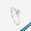 Bague Bahia - Solitaire Argent Zirconium