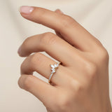 Bague Elzane - Couronne Pétale Plaqué Or