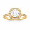 Bague Soane - Zircon & Plaqué Or