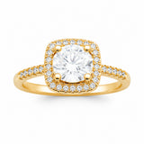Bague Soane - Zircon & Plaqué Or