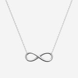 Collier Eternity - Infini Acier Inoxydable Argent