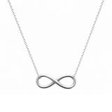 Collier Eternity - Infini Acier Inoxydable Argent