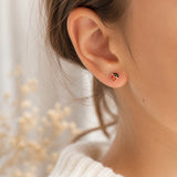 Boucles d'oreilles Doha - Coccinelle Argent