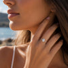 Bague Aguah - Goutte d'Eau Argent 925