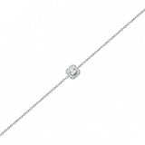 Bracelet Cosy - Argent 925 Pierre Carré