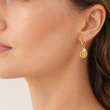 Boucle d'Oreille Kiley - Coquillage acier inoxydable