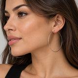 Creoles Blisse - Fine Argent Femme 25mm à 70mm