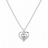 Pendentif Grand Coeur Argent 925