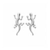 Boucle d'oreille Hoy - Gecko Lezard Argent