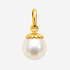 Pendentif Naïa - Perle Blanche Plaqué Or