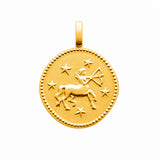 Pendentif Assa - Signe Astrologique Plaqué Or