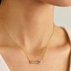 Collier Andi - Epingle à Nourrice Plaqué Or